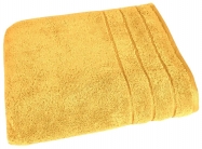 Drap-de-bain-95x140-cm-en-coton-peigne-660g-m2-callisto-curry-par-vend-du-sud