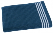 Serviette-eponge-en-coton-nid-dabeille-50x90-cm-phenix-indigo-par-vent-du-sud