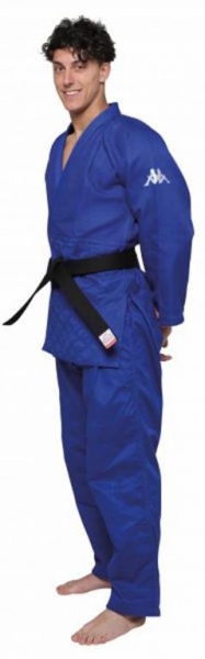 Kimono-judogi-kappa-atlanta-slim-bleu-taille-150-cm-approuve-ijf