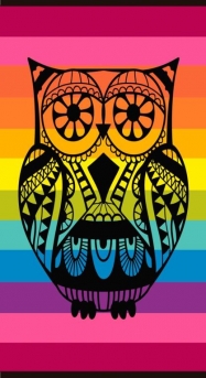 Drap-de-plage-jacquard-en-coton-velours-90-x-170-cm-chouette