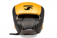 Dorawon-casque-de-boxe-professionnel-cuir-phoenix-taille-l-noir-et-or