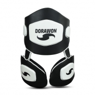 Dorawon-bouclier-de-protection-sparring-lampang-blanc-et-noir
