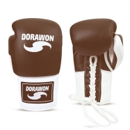 Dorawon-gants-de-boxe-cuir-competition-a-lacets-bradford-taille-16oz-marron-et-blanc