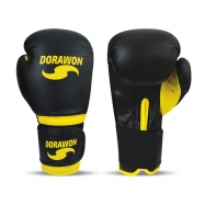 Dorawon-gants-de-boxe-cuir-professionnel-stoke-taille-14oz-noir-et-jaune