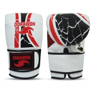Dorawon-gants-sac-de-frappe-derby-taille-l-blanc-et-rouge