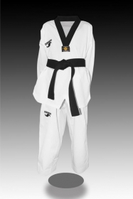 Dorawon-dobok-taekwondo-brode-luxury-taille-180-cm-col-noir