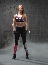 Brassiere-push-up-sport-femme-graffiti-taille-m-par-dorawon